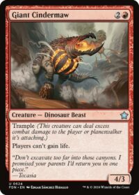 Giant Cindermaw (Foil) - #624 - Uncommon - Inglés