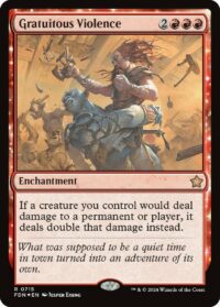 Gratuitous Violence (Foil) - #715 - Rare - Inglés