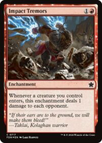 Impact Tremors - #717 - Common - Inglés