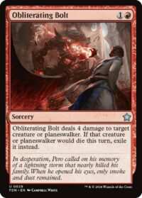 Obliterating Bolt - #629 - Uncommon - Inglés