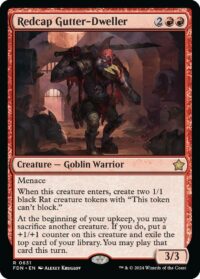 Redcap Gutter-Dweller - #631 - Rare - Inglés