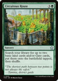 Circuitous Route (Foil) - #635 - Uncommon - Inglés