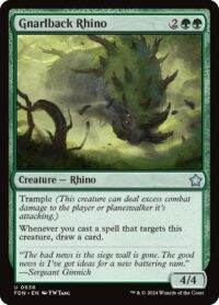 Gnarlback Rhino - #638 - Uncommon - Inglés