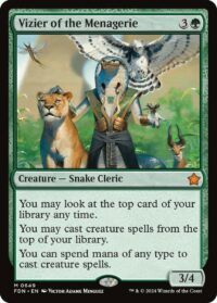 Vizier of the Menagerie (Foil) - #649 - Mythic - Inglés