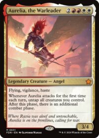Aurelia, the Warleader (Foil) - #651 - Mythic - Inglés