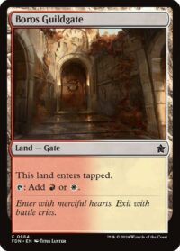 Boros Guildgate (Foil) - #684 - Common - Inglés