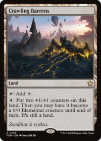 Crawling Barrens (Foil) - #685 - Rare - Inglés