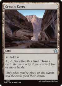 Cryptic Caves (Foil) - #686 - Uncommon - Inglés