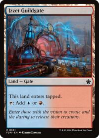 Izzet Guildgate (Foil) - #691 - Common - Inglés