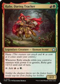 Ruby, Daring Tracker (Foil) - #245 - Uncommon - Inglés