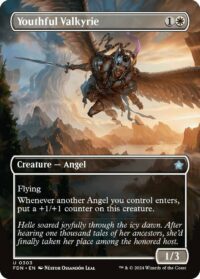 Youthful Valkyrie (Borderless) (Foil) - #303 - Uncommon - Inglés