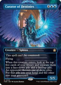 Curator of Destinies (Borderless) (Foil) - #305 - Rare - Inglés