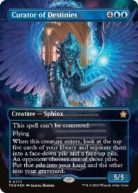 Curator of Destinies (Borderless) (Mana Foil) - #373 - Rare - Inglés