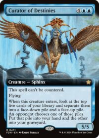 Curator of Destinies (Extended Art) - #451 - Rare - Inglés