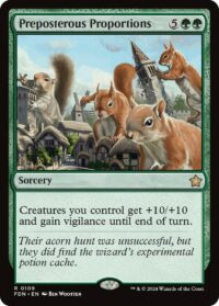 Preposterous Proportions (Foil) - #109 - Rare - Inglés