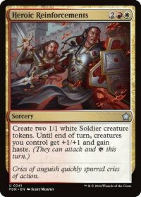 Heroic Reinforcements (Foil) - #241 - Uncommon - Inglés