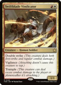 Swiftblade Vindicator (Foil) - #246 - Rare - Inglés
