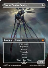 Sire of Seven Deaths (Borderless) (Mana Foil) - #362 - Mythic - Inglés