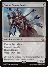 Sire of Seven Deaths (Foil) - #1 - Mythic - Inglés