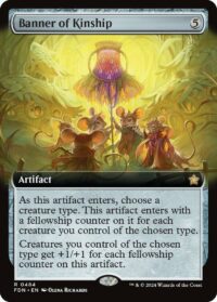 Banner of Kinship (Extended Art) (Foil) - #484 - Rare - Inglés