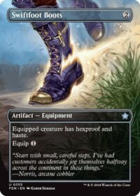 Swiftfoot Boots (Borderless) (Foil) - #355 - Uncommon - Inglés