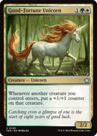 Good-Fortune Unicorn - #240 - Uncommon - Inglés