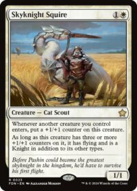 Skyknight Squire (Foil) - #23 - Rare - Inglés