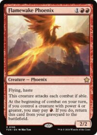 Flamewake Phoenix (Foil) - #198 - Rare - Inglés