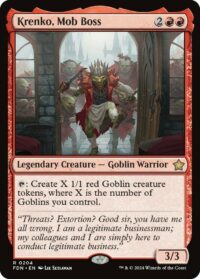 Krenko, Mob Boss (Foil) - #204 - Rare - Inglés