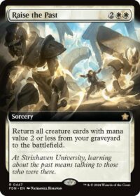 Raise the Past (Extended Art) (Foil) - #447 - Rare - Inglés