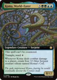 Koma, World-Eater (Extended Art) - #480 - Rare - Inglés
