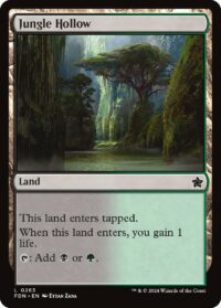 Jungle Hollow (Foil) - #263 - Land - Inglés