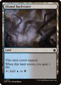 Dismal Backwater (Foil) - #261 - Land - Inglés