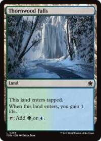 Thornwood Falls (Foil) - #269 - Land - Inglés