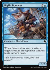 Bigfin Bouncer (Foil) - #31 - Common - Inglés