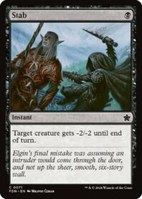 Stab (Foil) - #71 - Common - Inglés