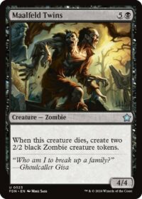 Maalfeld Twins (Foil) - #523 - Uncommon - Inglés