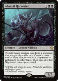 Abyssal Harvester (Foil) - #54 - Rare - Inglés
