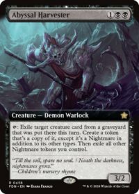 Abyssal Harvester (Extended Art) - #458 - Rare - Inglés