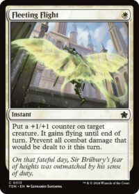 Fleeting Flight (Foil) - #13 - Common - Inglés