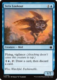 Strix Lookout (Foil) - #52 - Common - Inglés