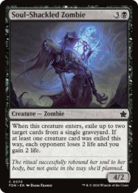 Soul-Shackled Zombie (Foil) - #70 - Common - Inglés