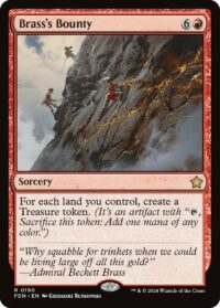 Brass's Bounty (Foil) - #190 - Rare - Inglés