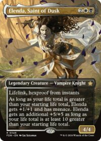 Elenda, Saint of Dusk (Borderless) - #346 - Rare - Inglés