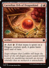 Carnelian Orb of Dragonkind (Foil) - #534 - Common - Inglés