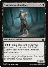 Suspicious Shambler (Foil) - #527 - Common - Inglés