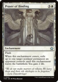 Prayer of Binding (Foil) - #502 - Uncommon - Inglés