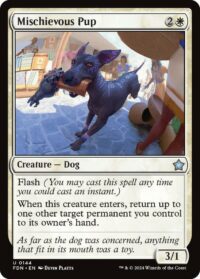 Mischievous Pup (Foil) - #144 - Uncommon - Inglés