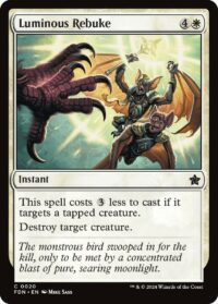 Luminous Rebuke (Foil) - #20 - Common - Inglés
