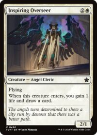 Inspiring Overseer (Foil) - #496 - Common - Inglés